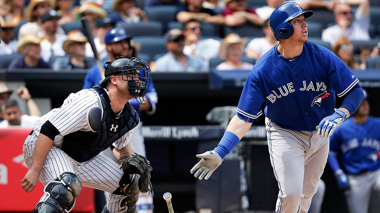 Blue-Jays;-Justin-Smoak;-Yankees
