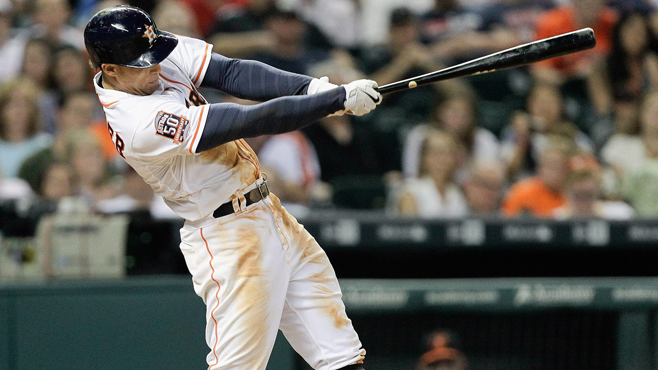 George-Springer;-Houston-Astros;-MLB