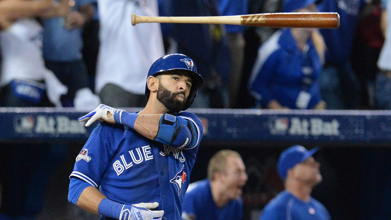 6ixBuzzTV on X: 6 years ago today: José Bautista unleashed his iconic 'bat  flip' in the decisive Game 5 of the 2015 American League Division Series   / X