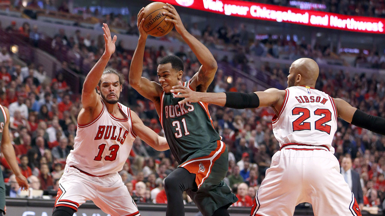Chicago-Bulls;-John-Henson;-Milwaukee-Bucks;-Taj-Gibson;-Joakim-Noah;-NBA