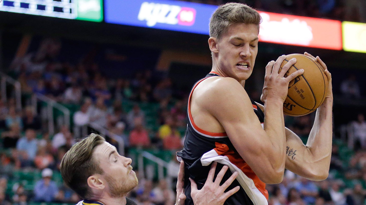 Meyers-Leonard;-Portland-Trail-Blazers;-NBA