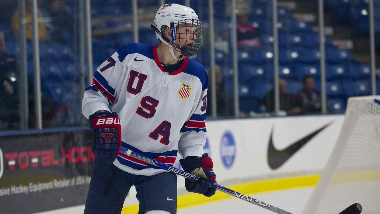 Brady-Tkachuk;-World-Under-17-Hockey-Challenge;-USNTDP