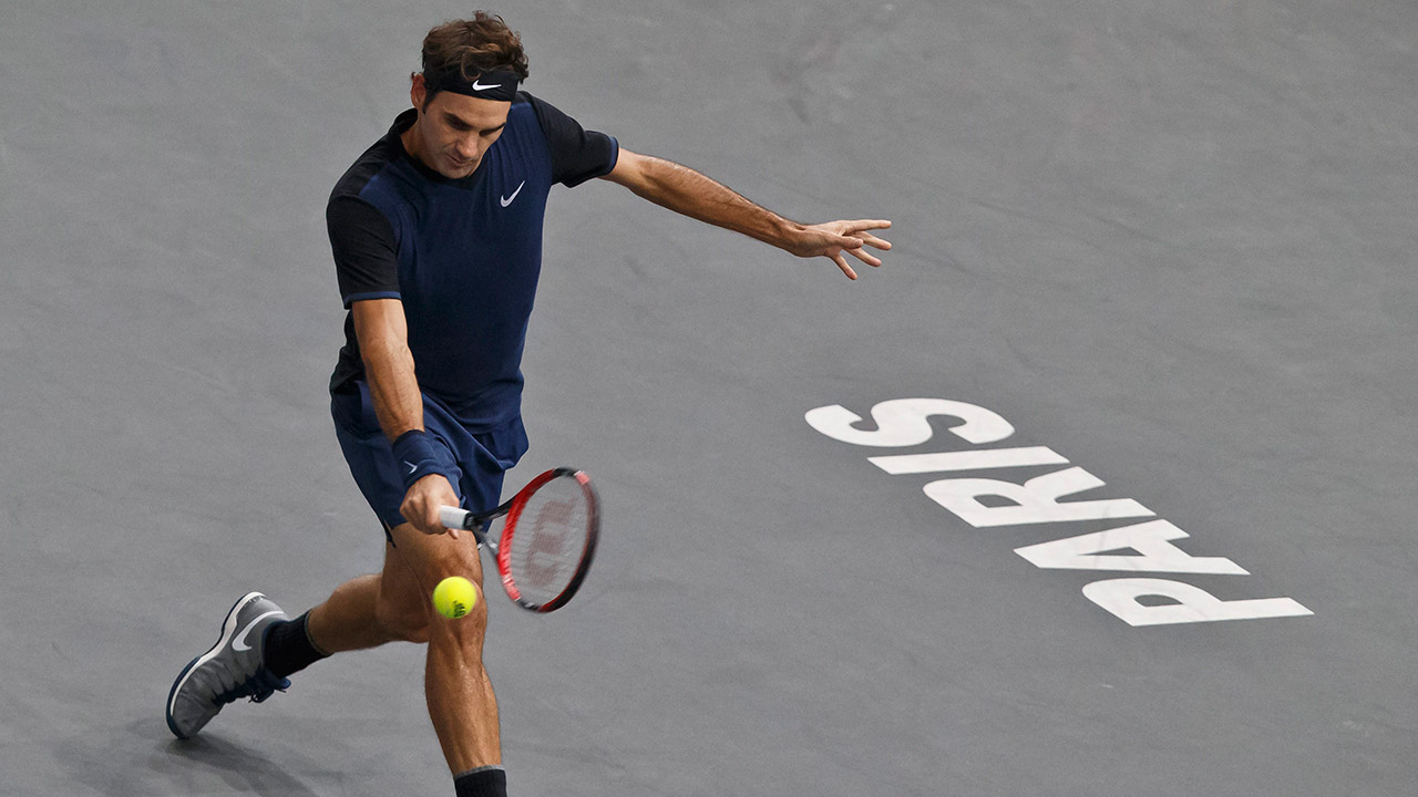 Roger-Federer;-Paris-Masters;-ATP