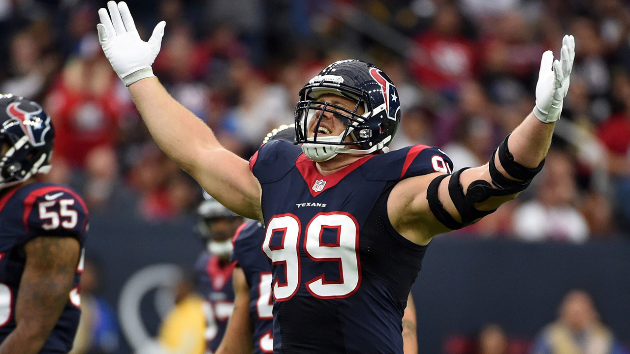Former Houston Texans defensive end J.J. Watt is joining the Arizona Cardinals. (Eric Christian Smith/AP)