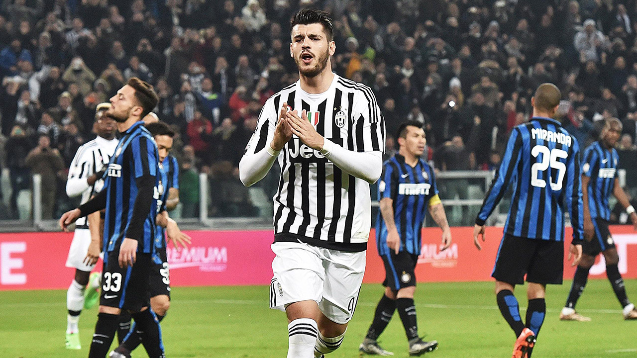 Juventus;-Alvaro-Morata;-Italian-Cup