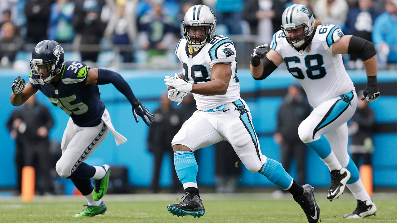 Jonathan-Stewart;-Carolina-Panthers;-Seattle-Seahawks;-NFL