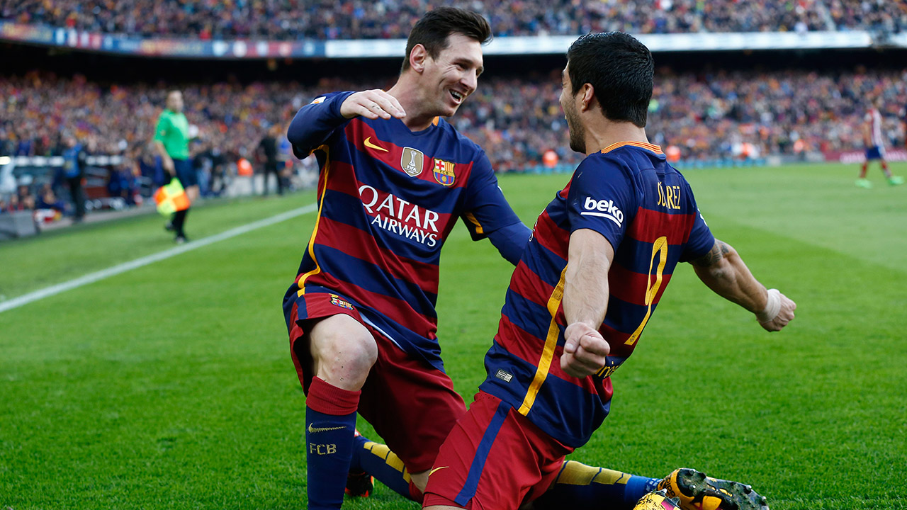 Lionel-Messi;-Luis-Suarez;-Barcelona