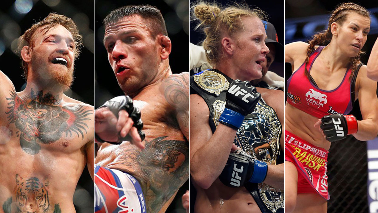 Conor-McGregor-Rafael-Dos-Anjos-Holly-Holm-Miesha-Tate-UFC-197