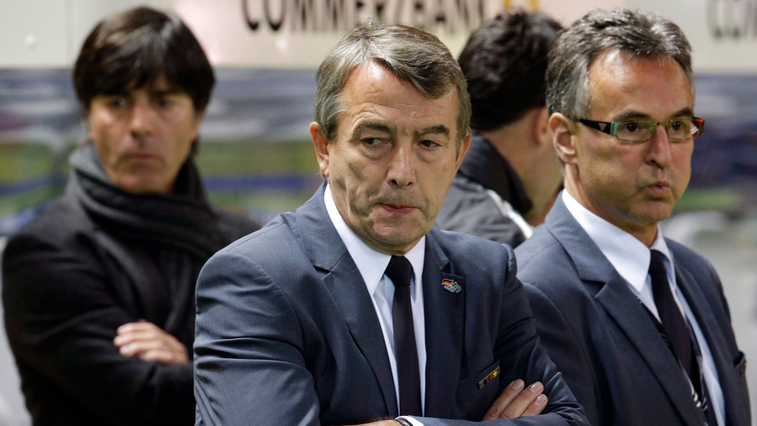 Helmut-Sandrock;-Wolfgang-Niersbach;-German-Soccer-Federation