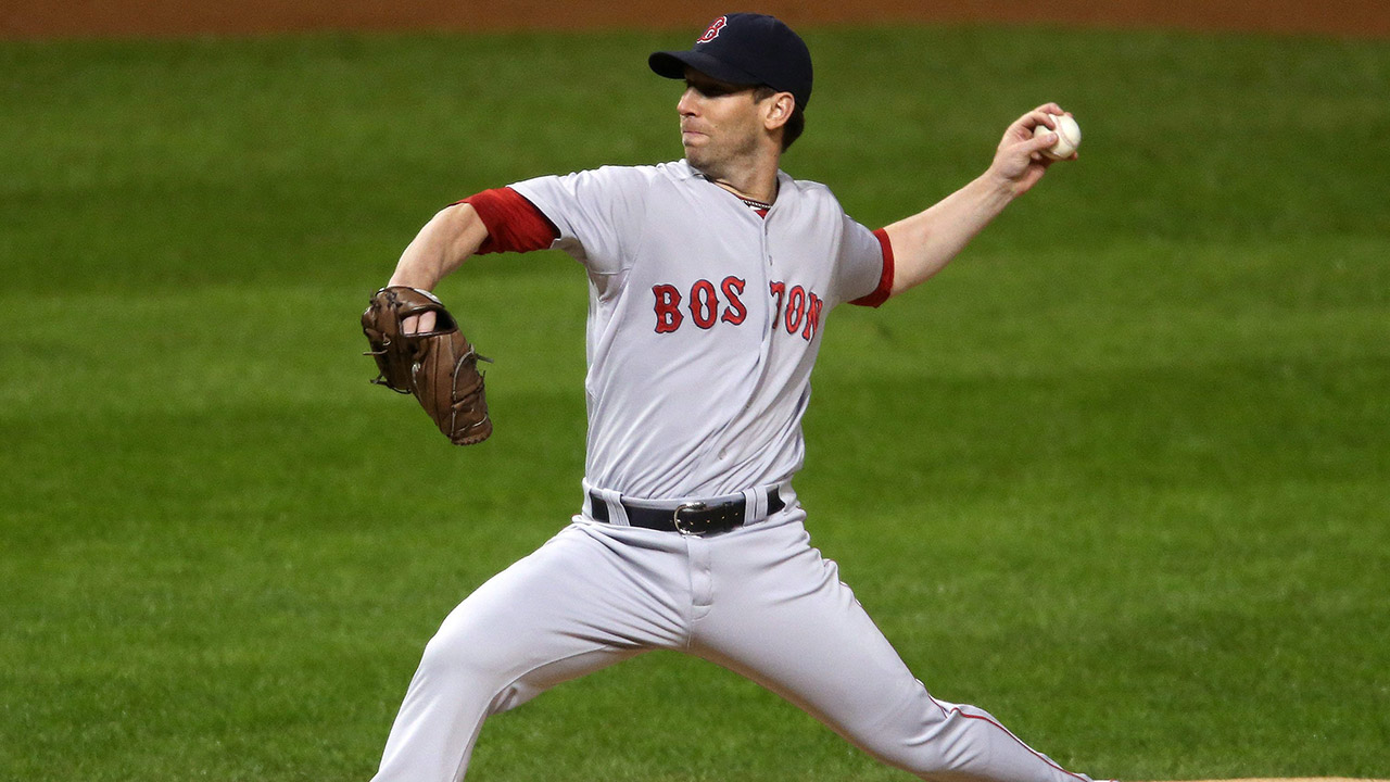 Craig-Breslow;-Miami-Marlins;-Boston-Red-Sox;-MLB