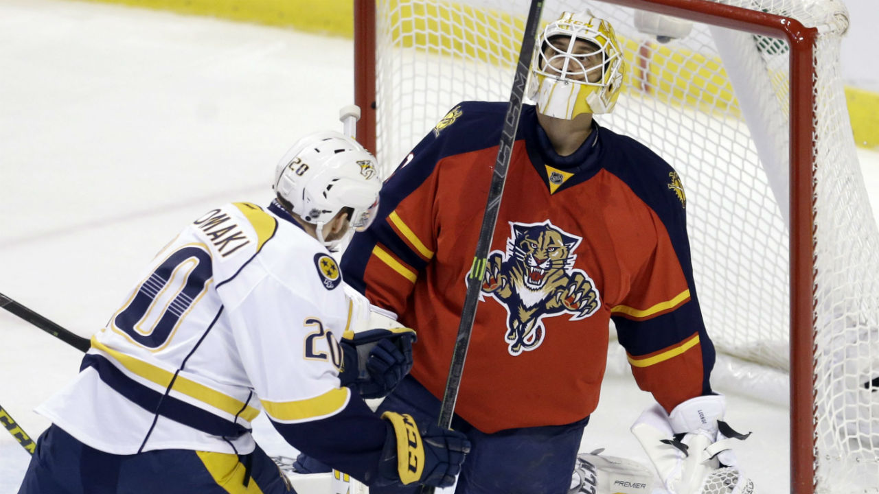 Carter Hutton stops 22 as Predators blank Panthers