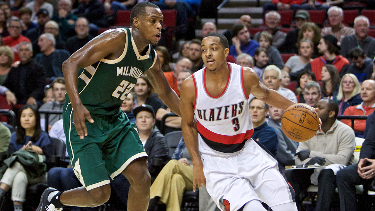 C.J.-McCollum;-Khris-Middleton;-Portland-Trail-Blazers;-Milwaukee-Bucks;-NBA