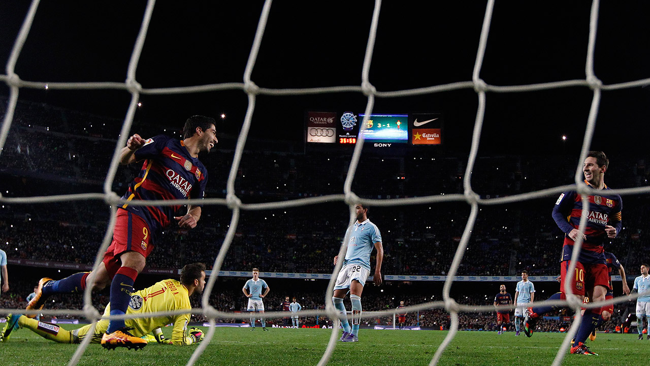 Lionel-Messi;-Luis-Suarez;-Barcelona;-La-Liga