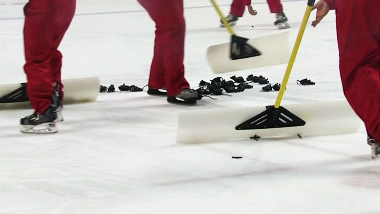 Why do the Florida Panthers fans throw rats on the ice?