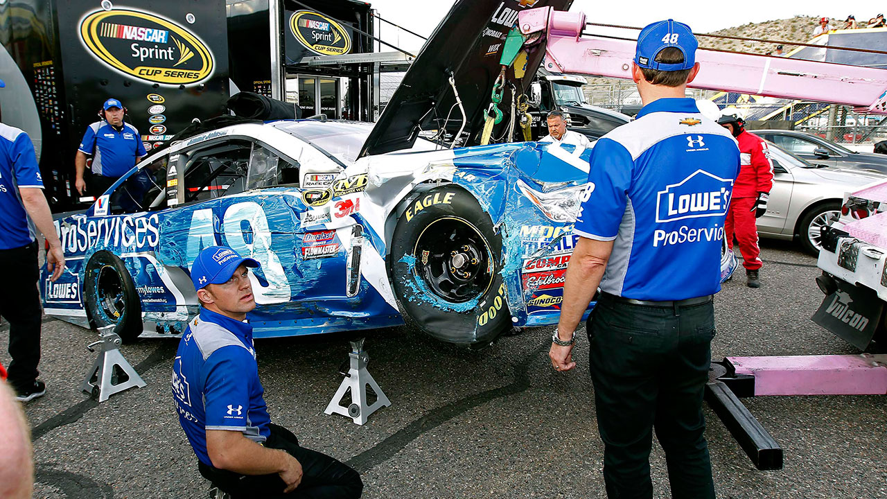 Johnson takes blame for steering wheel coming off