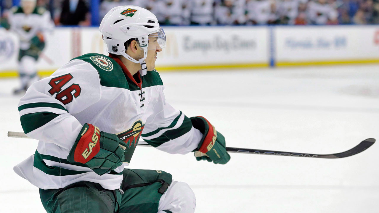 Jared Spurgeon playing huge role with Wild despite size