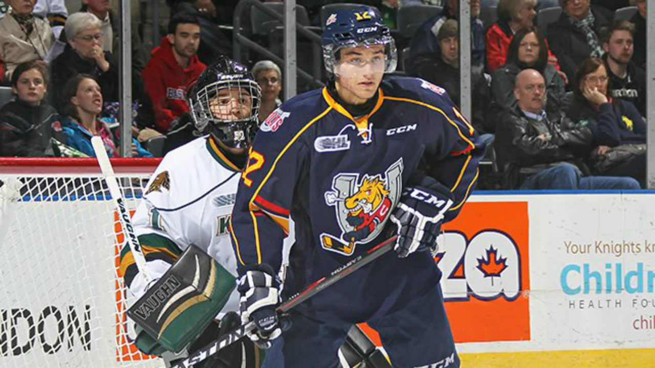 Kevin-Labanc-of-the-Barrie-Colts.