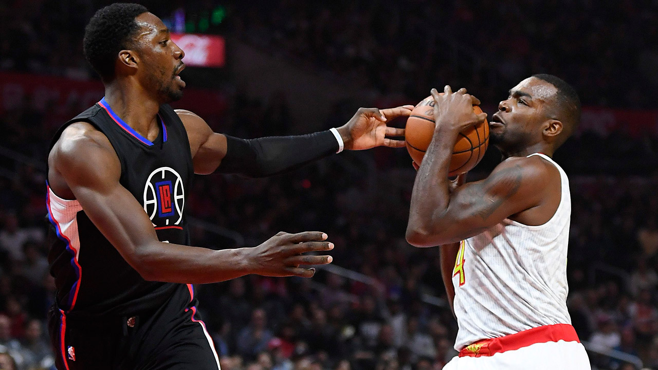 Paul-Millsap;-Atlanta-Hawks;-Los-Angeles-Clippers;-NBA