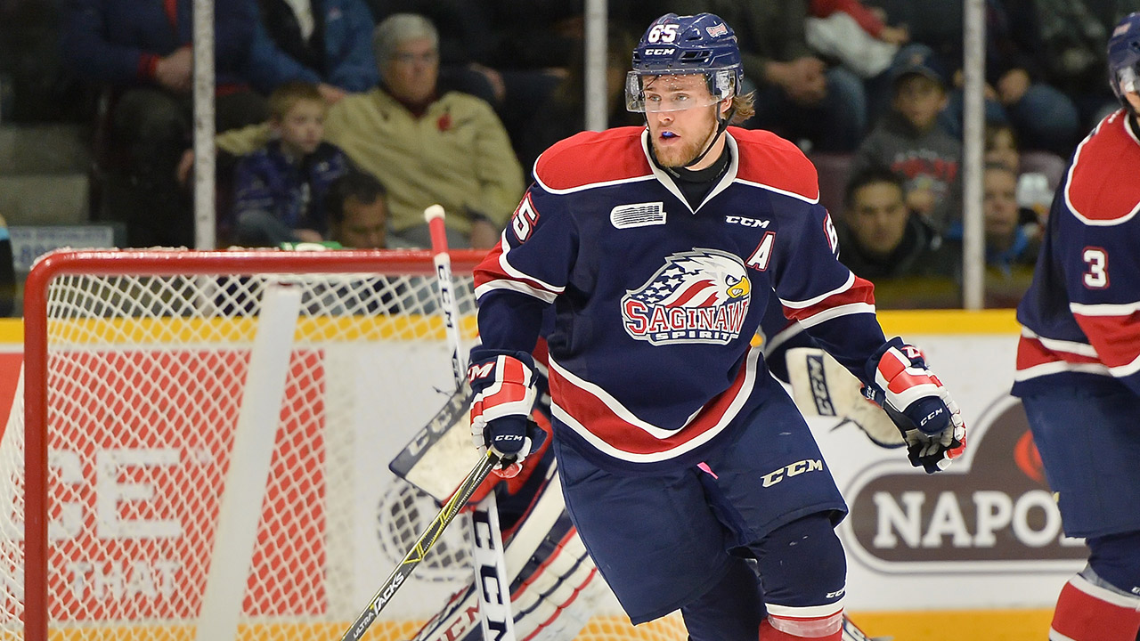 Saginaw-Spirit;-Will-Petschenig;-OHL