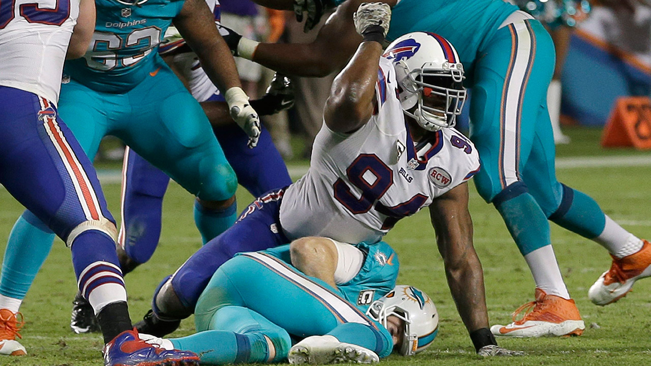 Mario-Williams;-Buffalo-Bills;-Miami-Dolphins;-NFL