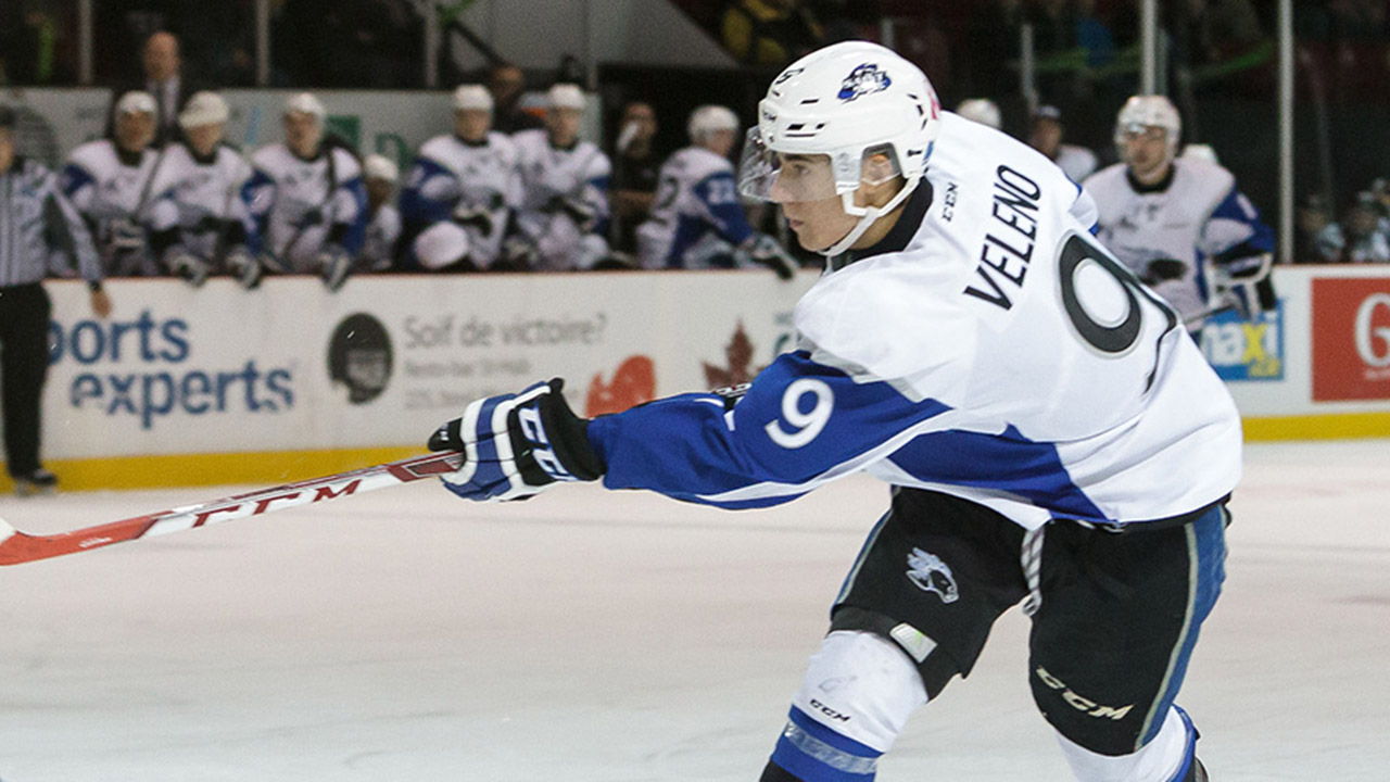 Joseph-Veleno;-Sain-John-Sea-Dogs;-2015-QMJHL-Draft;-QMJHL;-CHL;-Exceptional-player