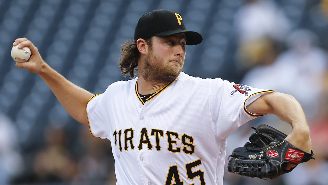 Astros acquire Gerrit Cole from Pirates in five-player trade