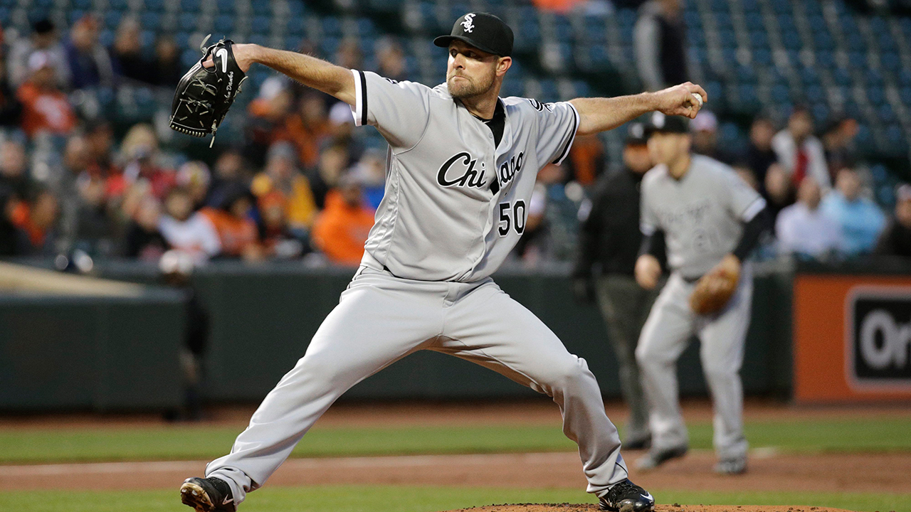 John-Danks;-Chicago-White-Sox;-MLB