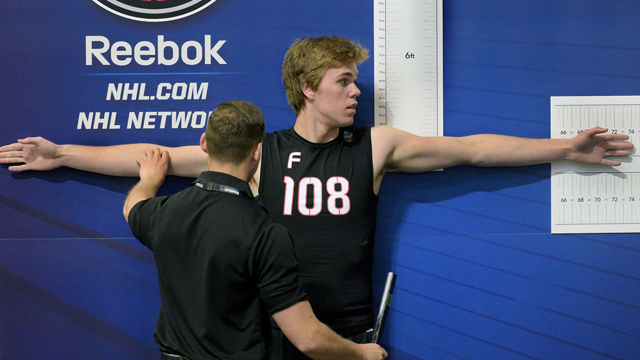 nhl combine 2016 results