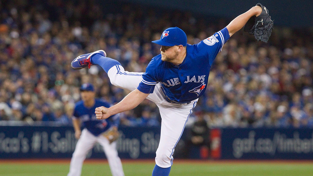 Toronto-Blue-Jays;-Drew-Storen;-MLB