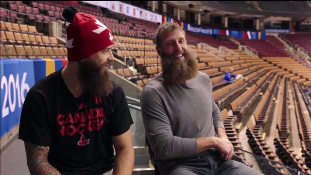 Brent Burns goes back a long, long time ago for All-Star Wars. - HockeyFeed