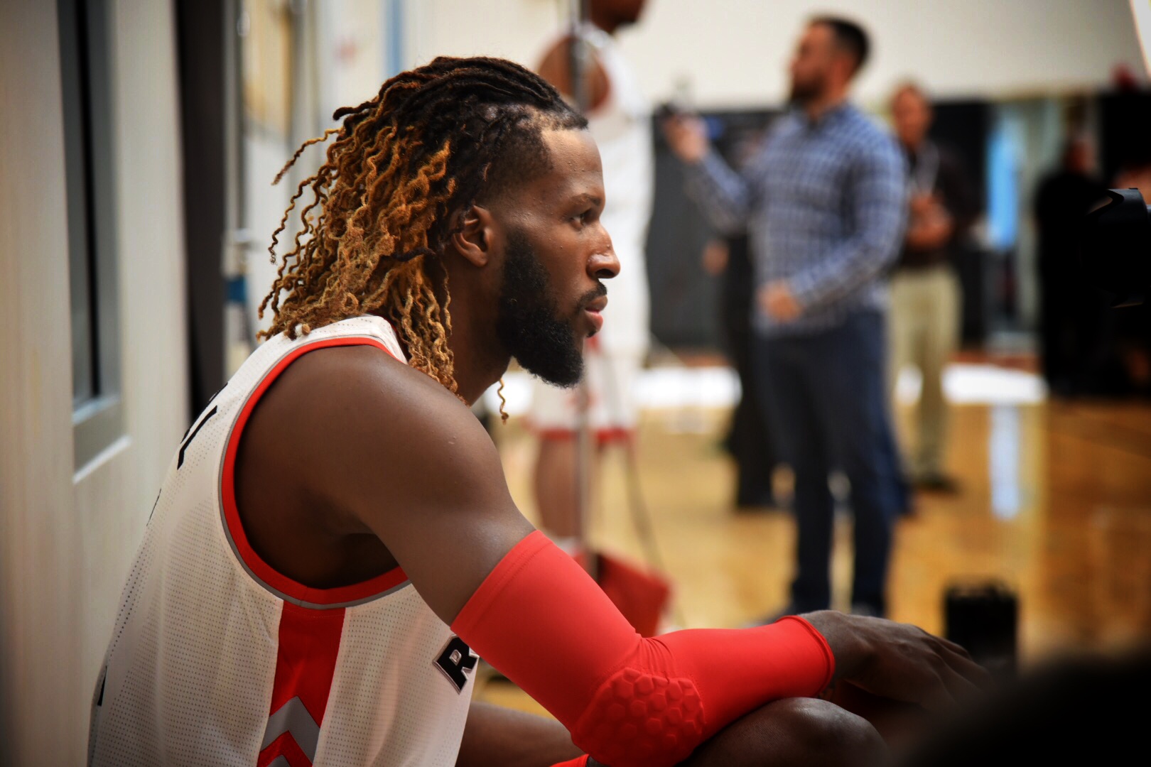 DeMarre-Carroll's-game-face-at-Raptors-Media-Day---September-26,-2016