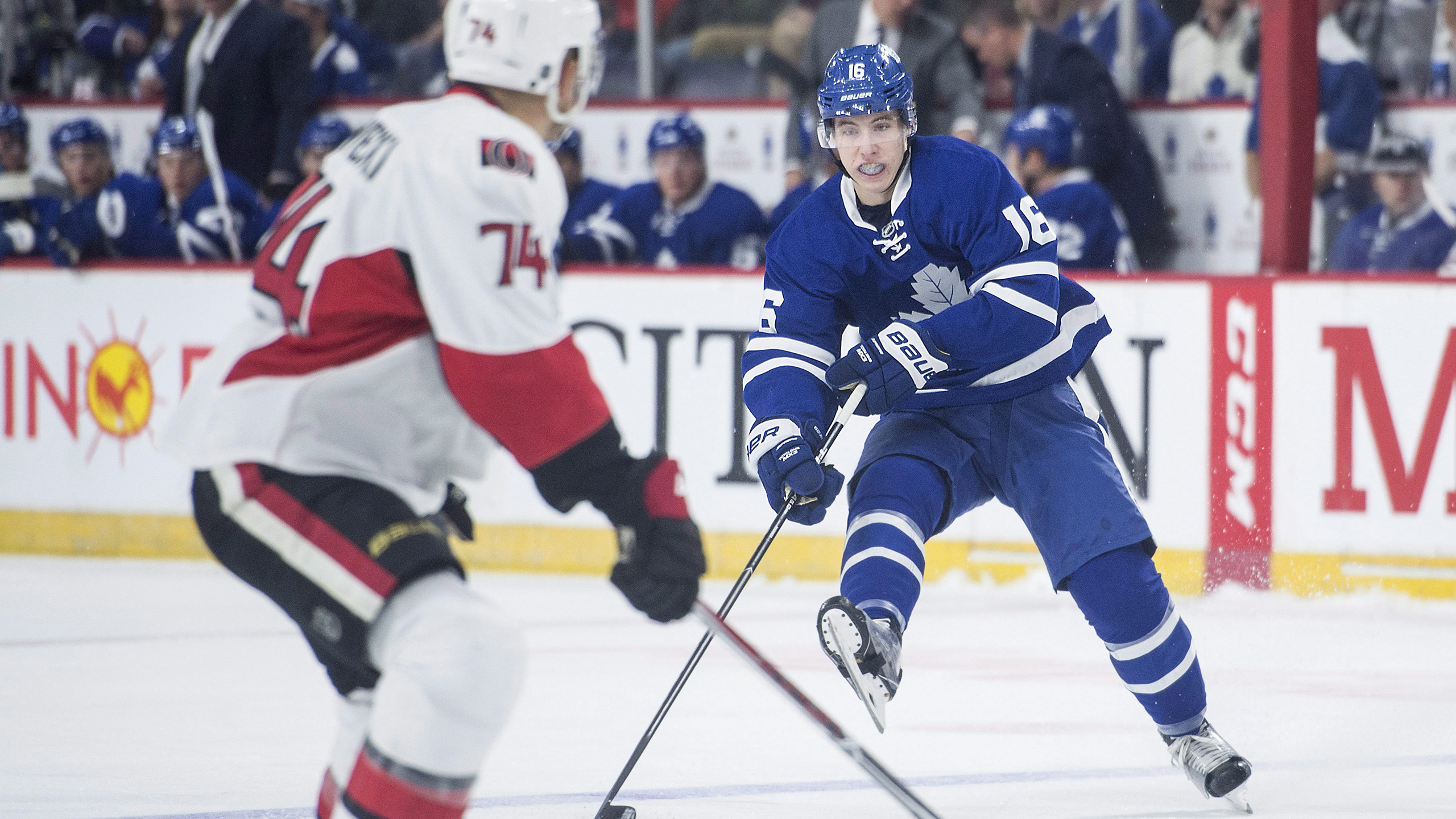 Craig Custance on X: Mitch Marner says he's still growing. His