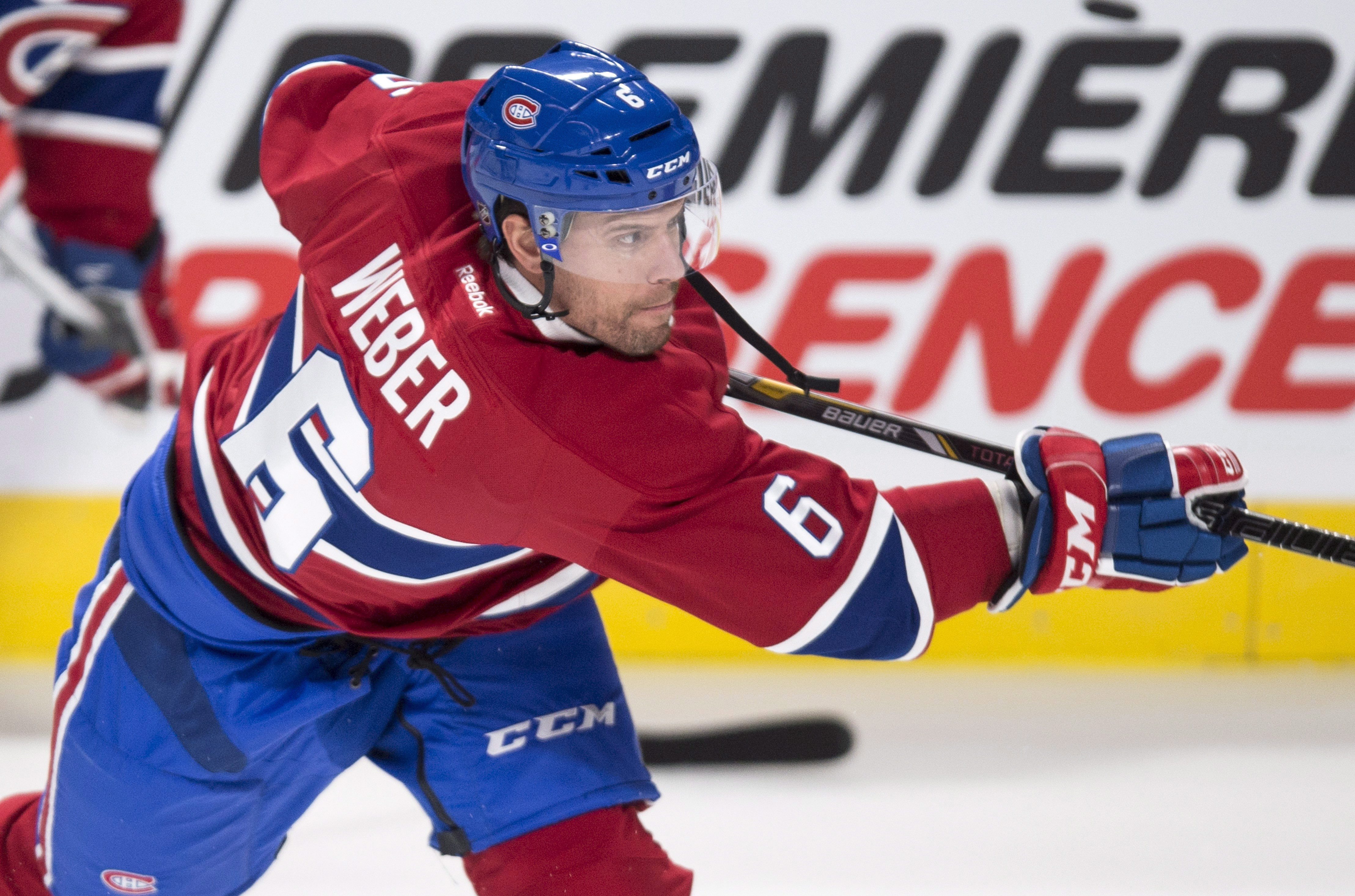 Shea Weber is ready for the Montreal 