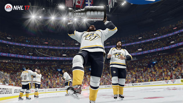 win Stanley Cup in NHL 17 sim 