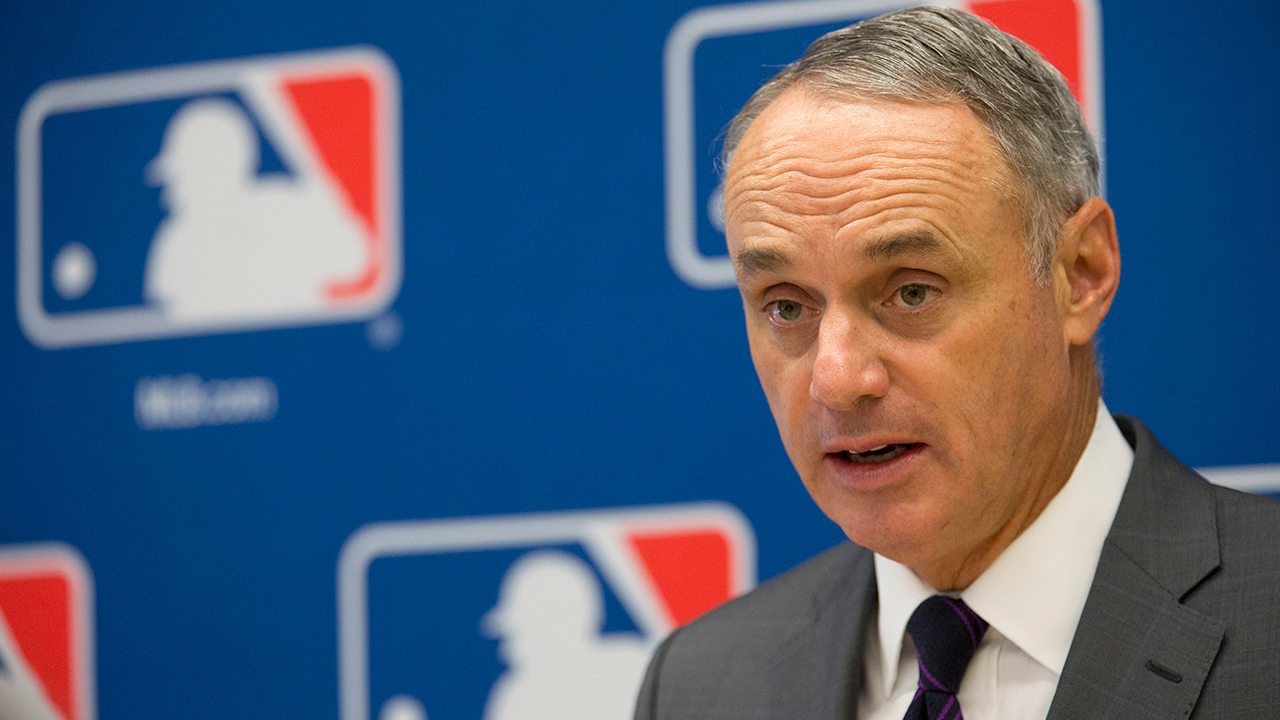 Rob Manfred says Major League Baseball would like to be a 32team league