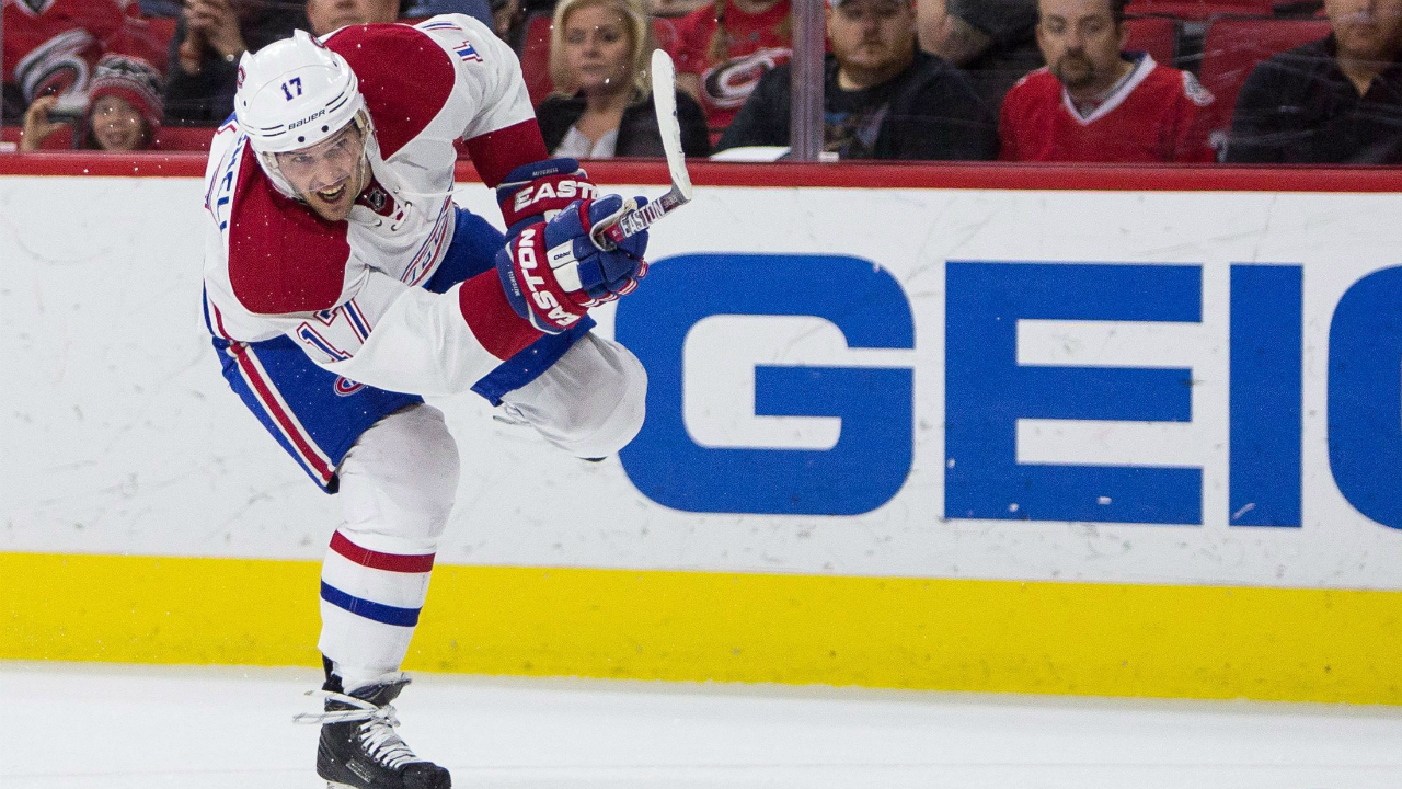 Montreal-Canadiens’-forward-Torrey-Mitchell.-(Ben-McKeown/AP)