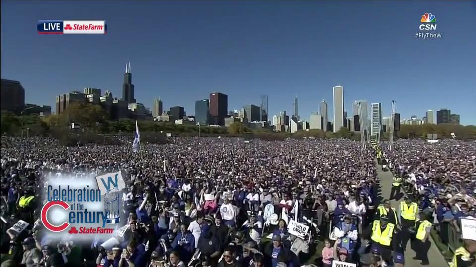 We can't wait to get crazy': Cubs fans pack Chicago for World Series parade, MLB