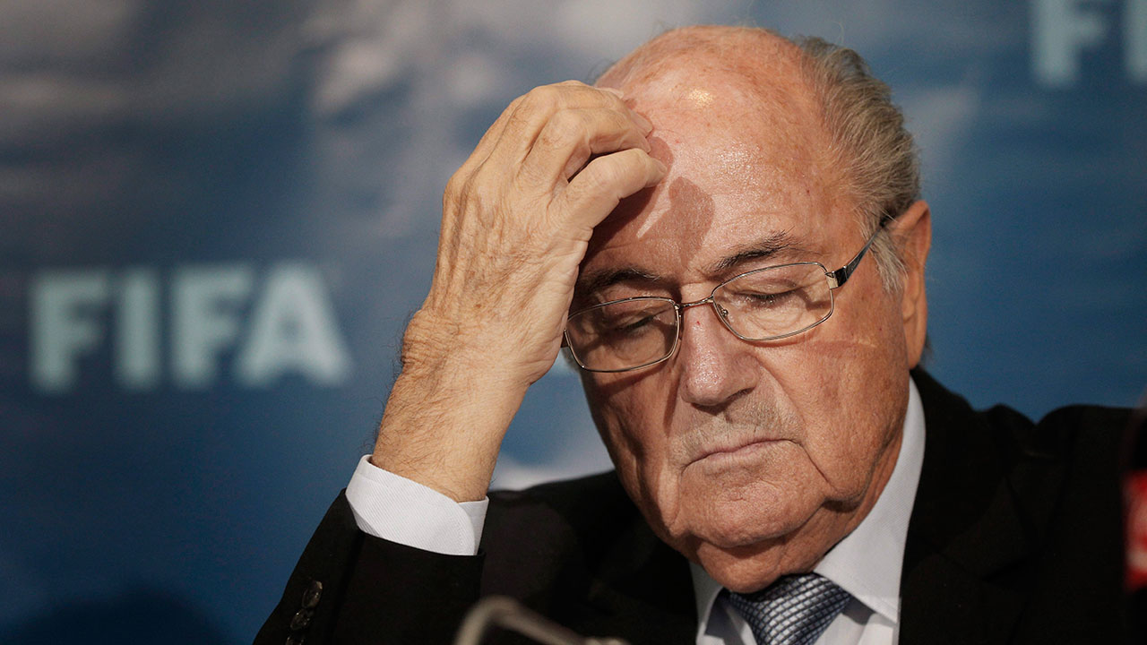 Former FIFA president Sepp Blatter. (Christophe Ena/AP)