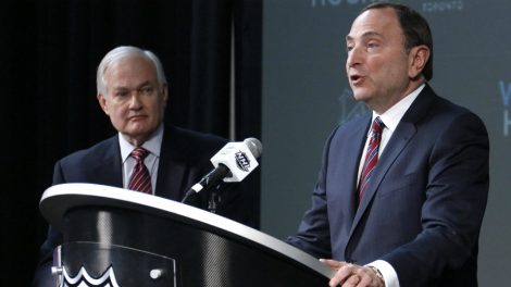 Donald-Fehr,-left,-and-Gary-Bettman.-(Gene-J.-Puskar/AP)