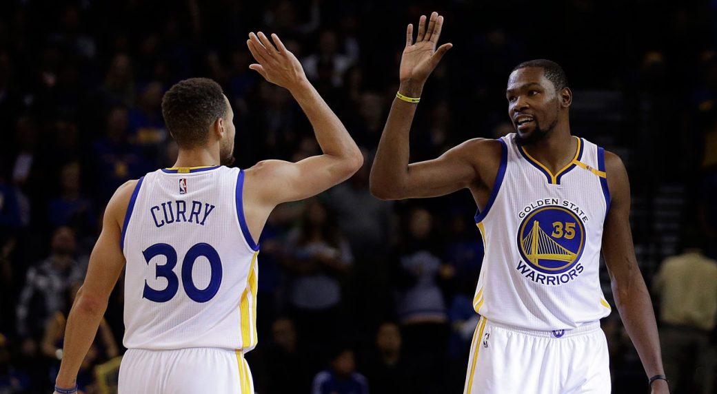 Steph Curry, on sharing stardom with KD 
