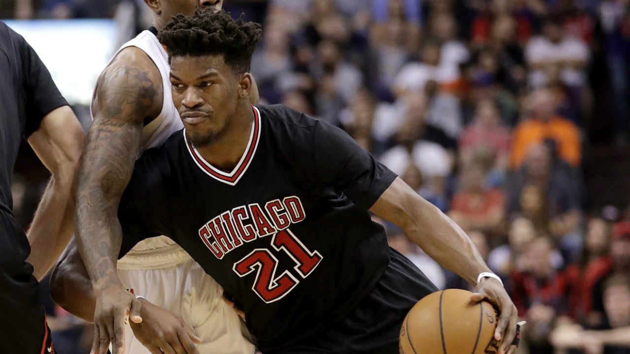 Chicago-Bulls-forward-Jimmy-Butler.-(Matt-York/AP)