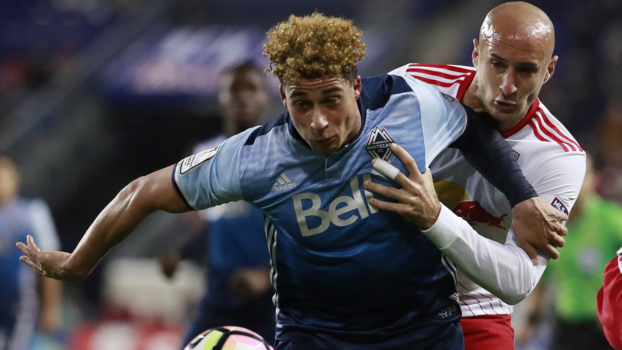 Vancouver Whitecaps forward Erik Hurtado. (Julio Cortez/AP)