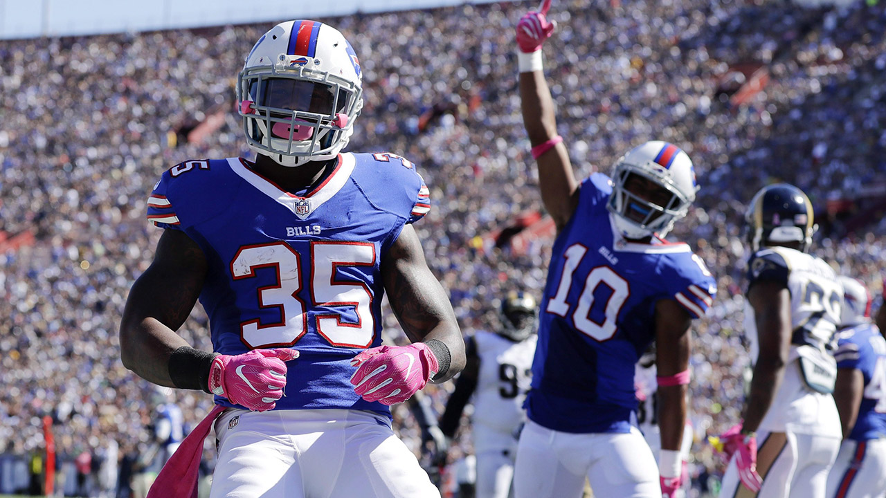 Buffalo-Bills-running-back-Mike-Gillislee-(35)-reacts-after-scoring-a-touchdown-during-the-first-half-of-an-NFL-football-game-against-the-Los-Angeles-Rams,-Sunday,-Oct.-9,-2016,-in-Los-Angeles.-(Jae-C.-Hong/AP)