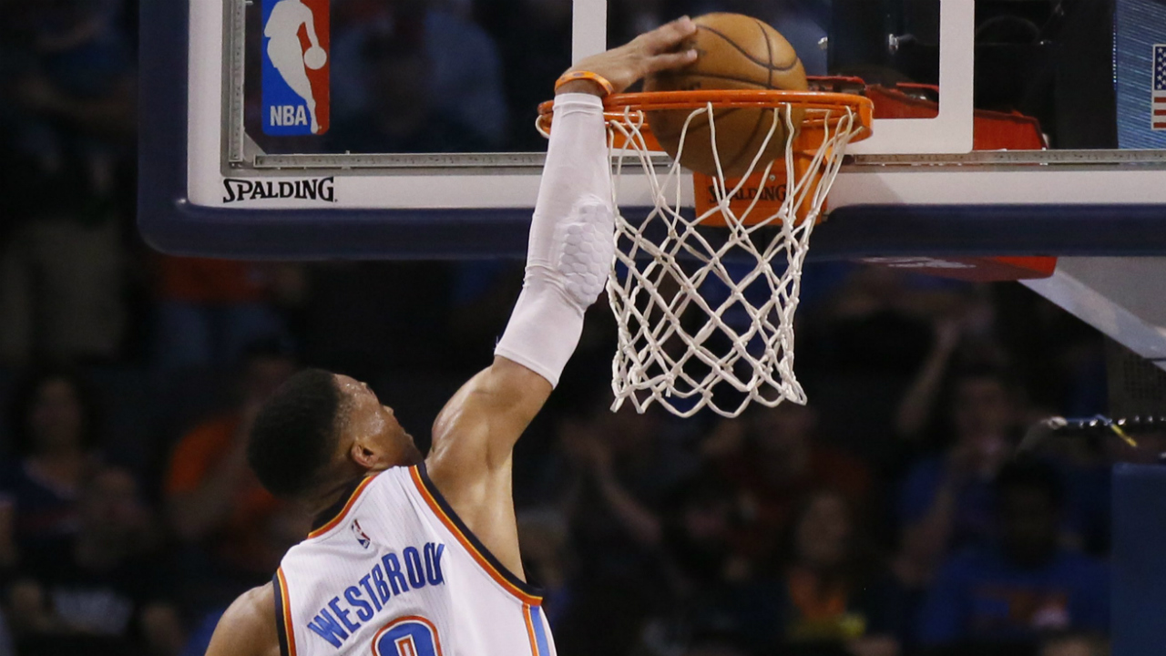 Oklahoma-City-Thunder-guard-Russell-Westbrook-(0)-dunks.-(Sue-Ogrocki/AP)