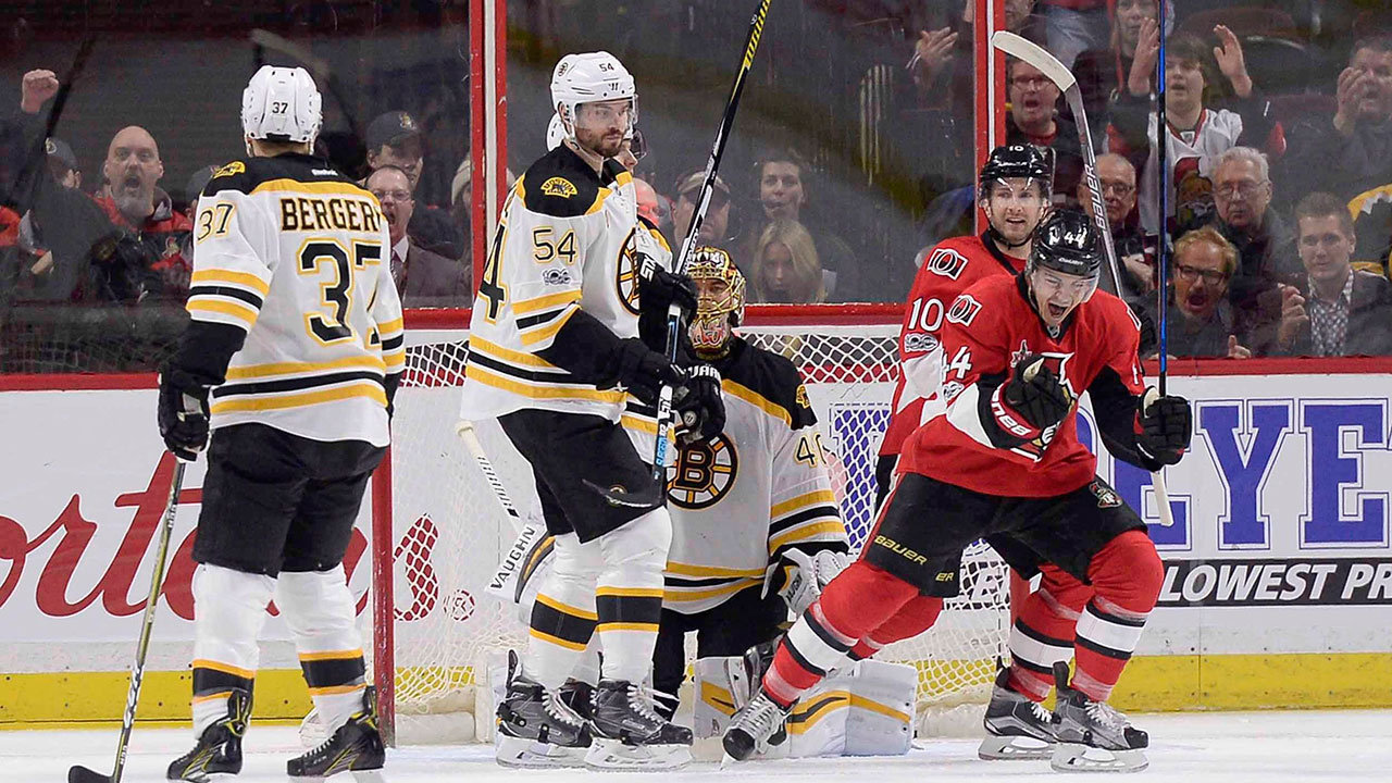 Live Boston Bruins at Ottawa Senators