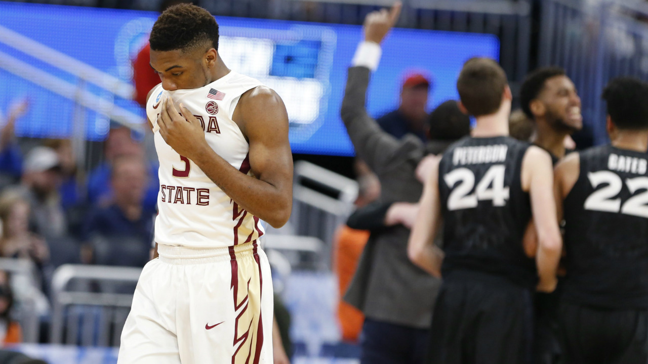 Florida-State-guard-Trent-Forrest-(3)-heads-off-the-court-after-Xavier-defeated-Florida-State-91-66-during-second-round-game-of-the-NCAA-men's-college-basketball-tournament,-Saturday,-March-18,-2017,-in-Orlando,-Fla.-(Wilfredo-Lee/AP)