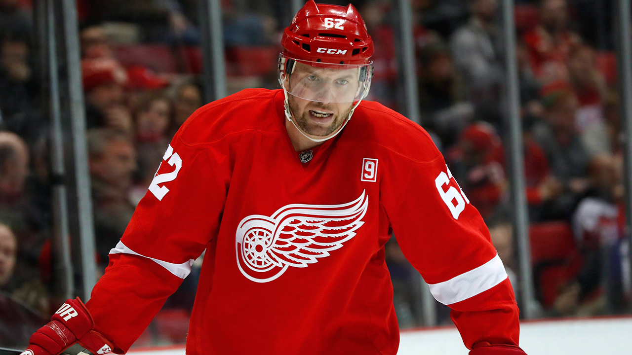 Thomas Vanek returns to Red Wings on 