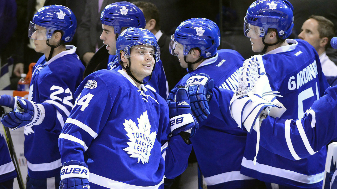Toronto-Maple-Leafs;-Auston-Matthews