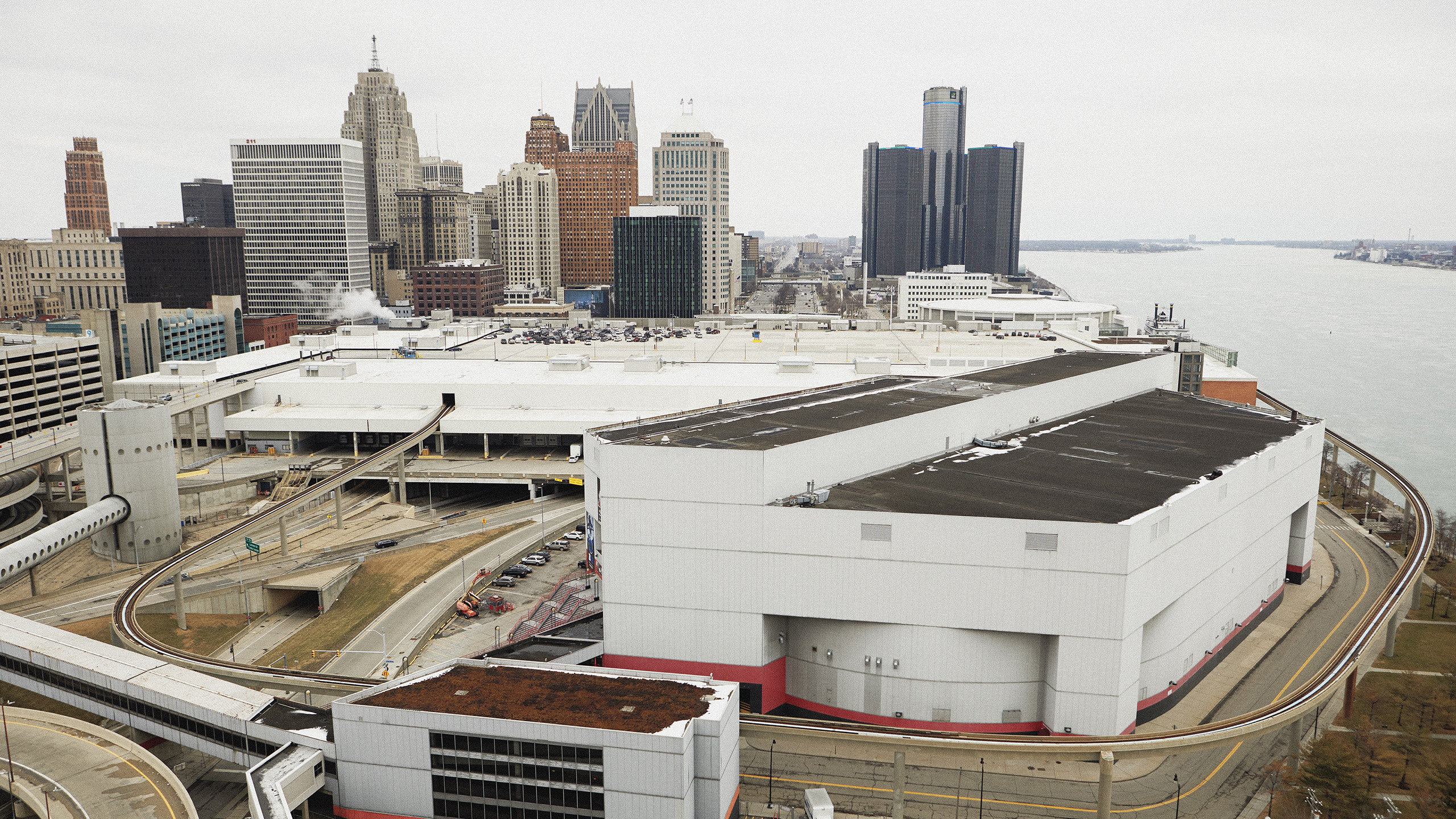 Massive tower envisioned for former Joe Louis Arena site