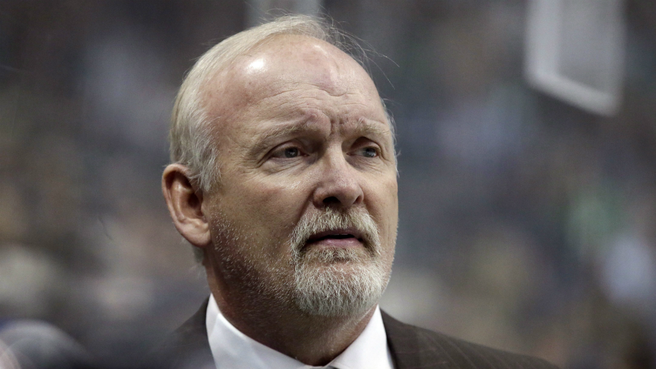 Dallas-Stars-head-coach-Lindy-Ruff-watches-play-against-the-Minnesota-Wild-in-the-first-period-of-an-NHL-hockey-game-in-Dallas,-Saturday-Jan.-14,-2017.-(LM-Otero/AP)